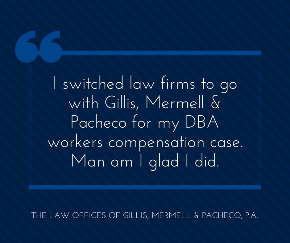switching law firms defense base act lawyers