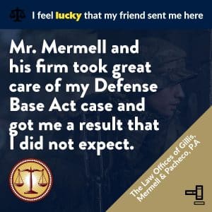 defense base act lawyer